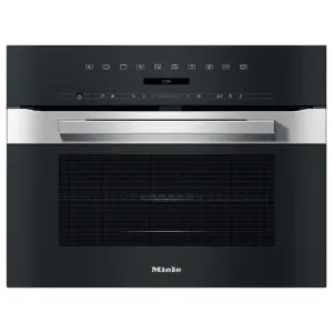 Miele 60cm PureLine Built-in Combi-Microwave Speed Oven - Clean Steel H7240BM by Miele, a Ovens for sale on Style Sourcebook