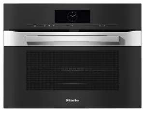 Miele 60cm PureLine Built-In Compact Combi-Microwave Oven 1000W H7840BM by Miele, a Ovens for sale on Style Sourcebook