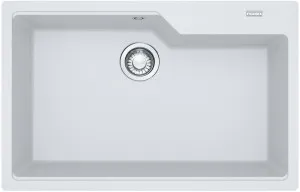 Franke Urban Granite Single Bowl Sink Polar White UBG210-78PW by Franke, a Kitchen Sinks for sale on Style Sourcebook