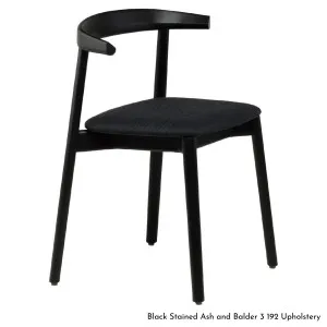 De La Espada Ando Upholstered Chair in Ash Timber - Upholstery Range B 410SAB by De La Espada, a Chairs for sale on Style Sourcebook
