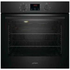 Chef 60cm Electric Multi Function Built-In Oven with Quick Cook CVE614DB by Chef, a Ovens for sale on Style Sourcebook
