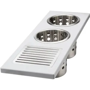 The Galley Utensil Caddy - Gray Resin UC-06-U-GR by The Galley, a Kitchen Sinks for sale on Style Sourcebook