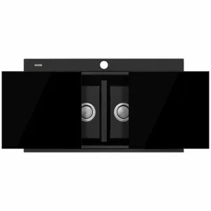 Oliveri Santorini Double Bowl Sink ST-BL1566GTKIT by Oliveri, a Kitchen Sinks for sale on Style Sourcebook