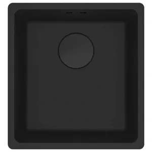 Franke Maris 370mm Single Bowl Topmount Sink with Extension Drainer Matte Black MRG610-37MBFPC by Franke, a Kitchen Sinks for sale on Style Sourcebook