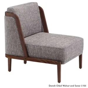 De La Espada Throne Lounge Chair in Oak Timber - Upholstery Range A - 269KA by De La Espada, a Chairs for sale on Style Sourcebook