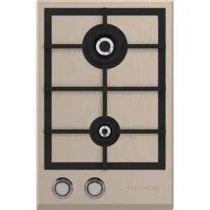 Spezialist 34cm 2 Burner Natural Gas Stainless Steel Plate Copper Finish Cooktop S30342SPBCUNG by Spezialist, a Cooktops for sale on Style Sourcebook