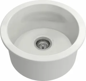 Turner Hastings Cuisine Round 47 Single Bowl Inset and Undermount Sink CUR47FS by Turner Hastings, a Kitchen Sinks for sale on Style Sourcebook