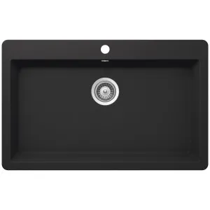 Abey Schock Virtus Large Bowl Sink Onyx VN-100XLB by Abey, a Kitchen Sinks for sale on Style Sourcebook