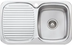 Oliveri Lakeland Single Bowl Left Hand Drainer Sink LL117 by Oliveri, a Kitchen Sinks for sale on Style Sourcebook