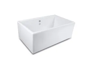 Shaws Shaker Single Bowl 800 Handcrafted Fireclay Sink SCSH108WH by Shaws, a Kitchen Sinks for sale on Style Sourcebook