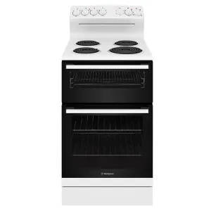 Westinghouse 54cm Freestanding Electric Fan Forced Oven/Stove WLE522WC by Westinghouse, a Cooktops for sale on Style Sourcebook