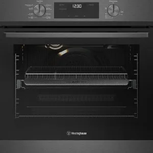 Westinghouse 60cm Multi-Function Oven with AirFry Dark Stainless Steel WVE6516DD by Westinghouse, a Ovens for sale on Style Sourcebook