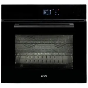 ILVE 76cm Pyrolytic Electric Black Built-In Oven 760SPYTCBV by Ilve, a Ovens for sale on Style Sourcebook