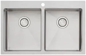 Oliveri Apollo Double Bowl Sink AP1464 by Oliveri, a Kitchen Sinks for sale on Style Sourcebook