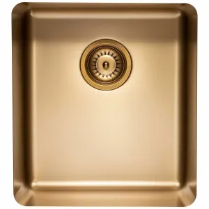 Titan Medium Single Bowl Sink Brass TSBR40 by Titan, a Kitchen Sinks for sale on Style Sourcebook