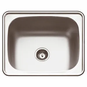 Abey 45L LODDEN Sink With Bypass & Overflow PR45C by Abey, a Kitchen Sinks for sale on Style Sourcebook