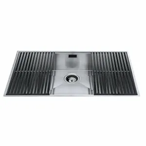 Barazza Flexi Large Bowl Sink with Grids 1QA841IK by Barazza, a Kitchen Sinks for sale on Style Sourcebook