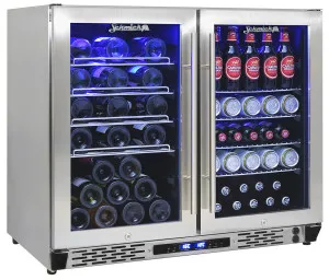 Schmick Twin Zone Alfresco Beer And Wine Bar Fridge JC190-GG by Schmick, a Refrigerators, Freezers for sale on Style Sourcebook