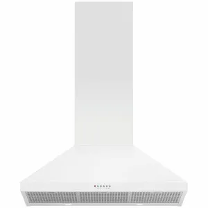 Fisher & Paykel Series 7 90cm Pyramid Chimney Wall Canopy Rangehood White HC90PCW1 by Fisher & Paykel, a Rangehoods for sale on Style Sourcebook