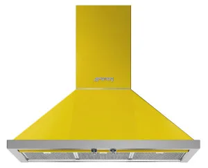 Smeg 90cm Portofino Canopy Rangehood KPFA9YW by Smeg, a Rangehoods for sale on Style Sourcebook