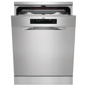 AEG 60cm Freestanding Dishwasher - Stainless Steel FFB53600PM by AEG, a Dishwashers for sale on Style Sourcebook