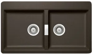 Abey Schock Horizont Double Bowl Sink N200BZ by Abey, a Kitchen Sinks for sale on Style Sourcebook
