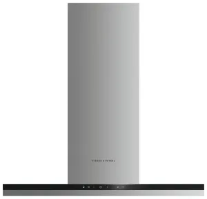 Fisher & Paykel Series 7 90cm Box Chimney Wall Canopy Rangehood with External Motor HC90DCEXB3 by Fisher & Paykel, a Rangehoods for sale on Style Sourcebook