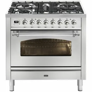 ILVE Nostalgie 90cm Freestanding Dual Fuel Oven/Stove P09PDNE3SSC by Ilve, a Ovens for sale on Style Sourcebook