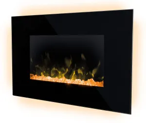 Dimplex Toluca Deluxe Wall Mounted Electric Fire Heater TLC20LX-AU by Dimplex, a Heaters for sale on Style Sourcebook