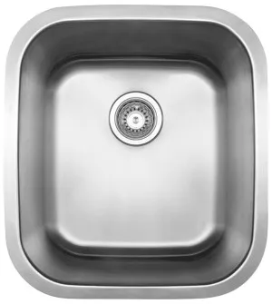 Abey Leichardt Single Bowl Undermount Skinny with Overflow Hole LTS45UB by Abey, a Small Kitchen Appliances for sale on Style Sourcebook