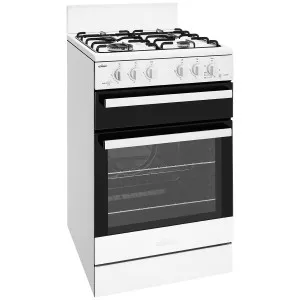 Chef 54cm Conventional Gas White Freestanding Oven CFG503WCH by Chef, a Cooktops for sale on Style Sourcebook