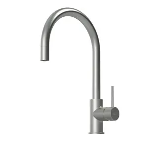 Oliveri Venice Pullout Goose Neck Mixer Brushed Chrome VE520BN-P by Oliveri, a Kitchen Taps & Mixers for sale on Style Sourcebook
