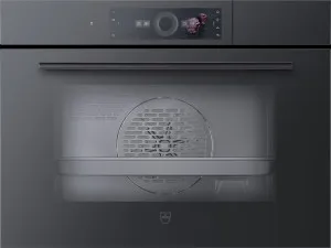 V-ZUG CombiSteam V6000 45 Black Glass Oven 2303200012 by V-ZUG, a Ovens for sale on Style Sourcebook