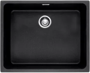Franke Kubus Single Bowl Sink KBG110-50ONYX by Franke, a Kitchen Sinks for sale on Style Sourcebook