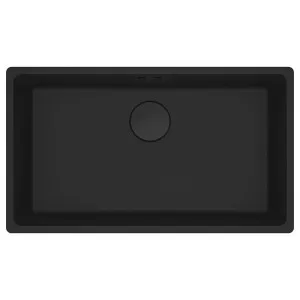 Franke Maris 720mm Single Bowl Flushmount Sink Matte Black MRG210-72MB-B by Franke, a Kitchen Sinks for sale on Style Sourcebook