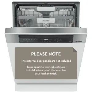 Miele Semi Integrated XXL Dishwasher with AutoDos Stainless Steel G7609SCIXXLCLST by Miele, a Dishwashers for sale on Style Sourcebook