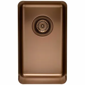 Titan Small Single Bowl Sink Rose Gold TSRG28 by Titan, a Kitchen Sinks for sale on Style Sourcebook