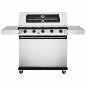 BeefEater 1200 Series 5 Burner LPG BBQ with Trolley & Side Burner BMG1251SB by BeefEater, a BBQs for sale on Style Sourcebook