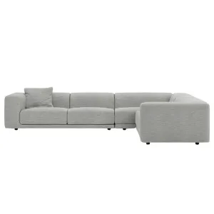 Case Furniture Kelston Right Hand Corner Sectional Sofa - Pebble Weave Fog KEL-CORN-SOFA-PW by Case Furniture, a Sofas for sale on Style Sourcebook