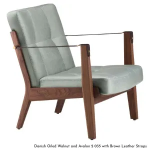 De La Espada Capo Lounge Armchair in Ash Timber - Upholstery Range A 781SAA by De La Espada, a Chairs for sale on Style Sourcebook