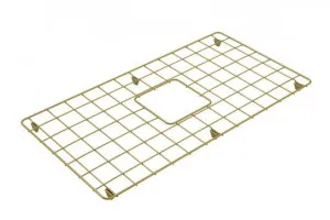 Turner Hastings Cuisine 81 x 48 Brushed Brass Grid CU811SSG-BB by Turner Hastings, a Kitchen Sinks for sale on Style Sourcebook