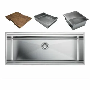 Artinox Layer 104 Workstation Sink with Accessories LACCSBR104 by Artinox, a Kitchen Sinks for sale on Style Sourcebook