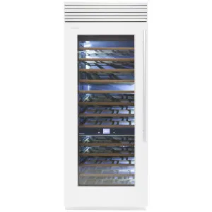 Fhiaba 90cm X-PRO Wine Cellar Left Hinge Pearl White XS8990FW3AM1DH by Fhiaba, a Wine Fridges for sale on Style Sourcebook
