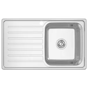 Abey EC Single Right Bowl Sink with Drainer EC100R by Abey, a Kitchen Sinks for sale on Style Sourcebook