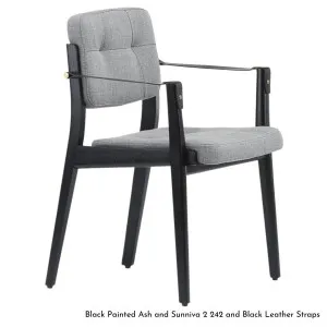 De La Espada Dining Armchair in Ash Timber - Upholstery Range A 780SAA by De La Espada, a Chairs for sale on Style Sourcebook
