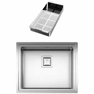 Artinox Frame 50 Single Bowl Sink with Accessories FRACC5040 by Artinox, a Kitchen Sinks for sale on Style Sourcebook