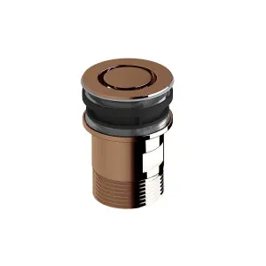 Sussex Taps Bath Plug and Waste LUXPVD® Silk Rose Gold SXBHPW-65 by Sussex Taps, a Kitchen Taps & Mixers for sale on Style Sourcebook