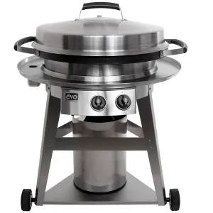 Evo Flattop Grill on Professional Wheel Cart 10-0002 by null, a BBQs for sale on Style Sourcebook
