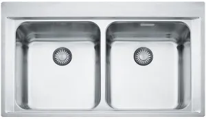 Franke EPOS Double Bowl Sink EOX220 by null, a Kitchen Sinks for sale on Style Sourcebook