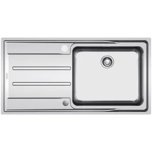 Franke Aton Single Bowl Sink with Left Hand Drainer ANX211LHD by null, a Kitchen Sinks for sale on Style Sourcebook